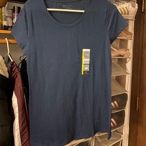 U-Neck Navy Blue Shirts